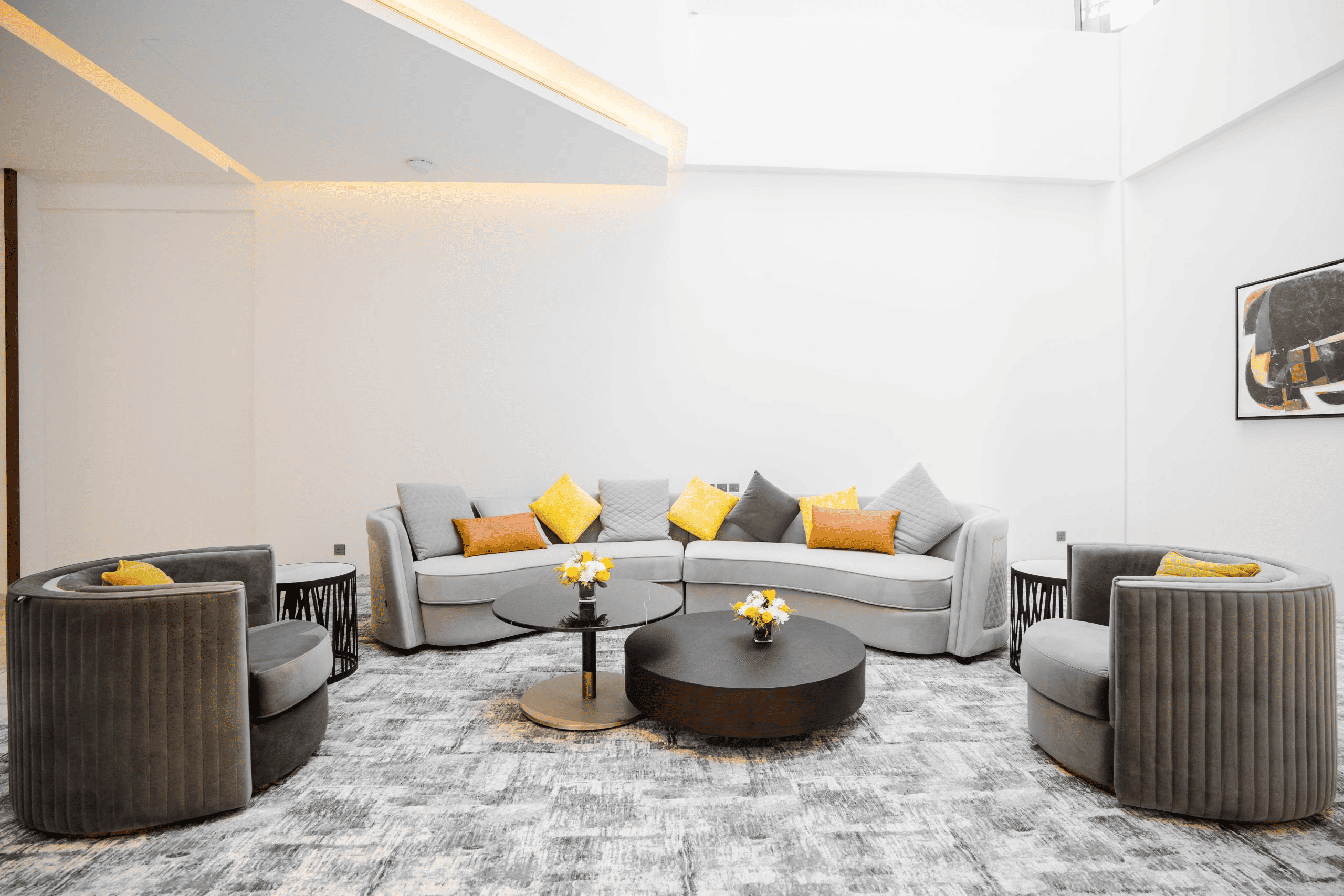 Resident facilities at a luxury compound in Riyadh for expats